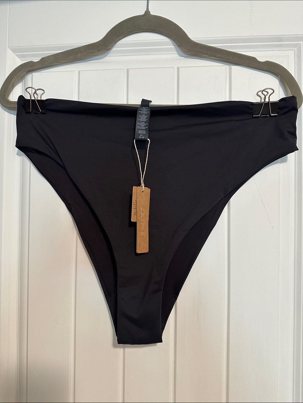 SKIMS Recycled Swim High-Cut Women's Swim Bikini Bottoms NWT